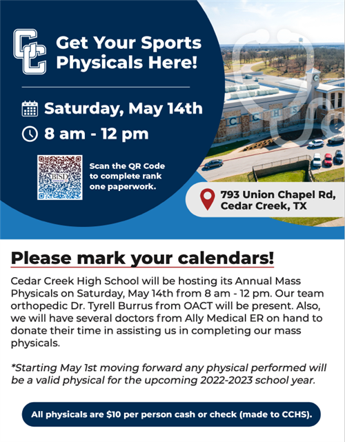 CCHS physicals